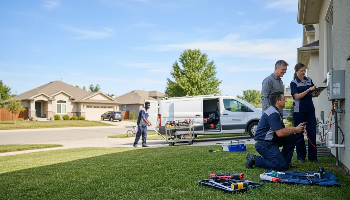 Tankless water heater service in Lexington, NE